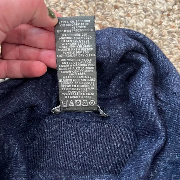 GUC! Chelsea & Theodore Sweater. Blue. SZ S - Picture 5 of 5